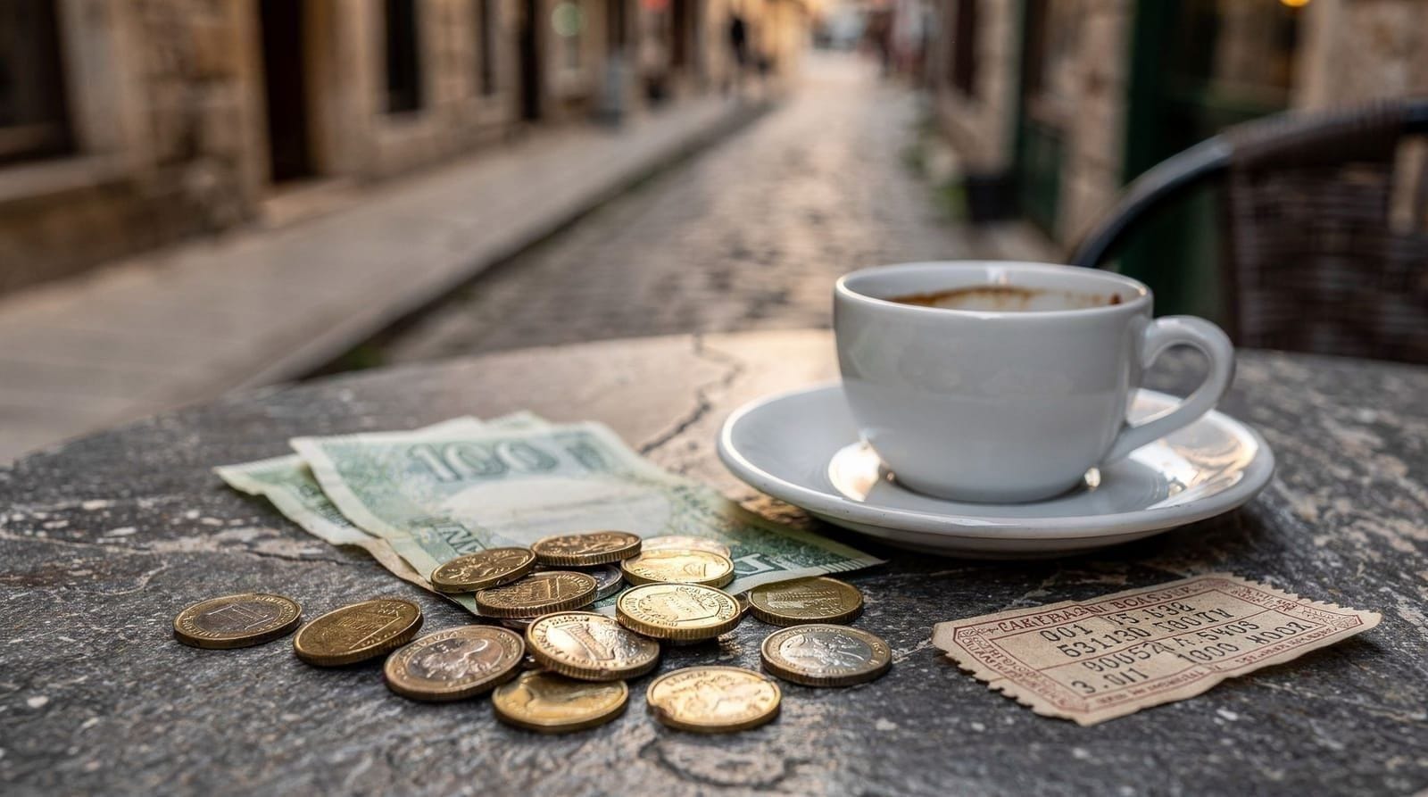 The cost of a day in Sarajevo, item by item