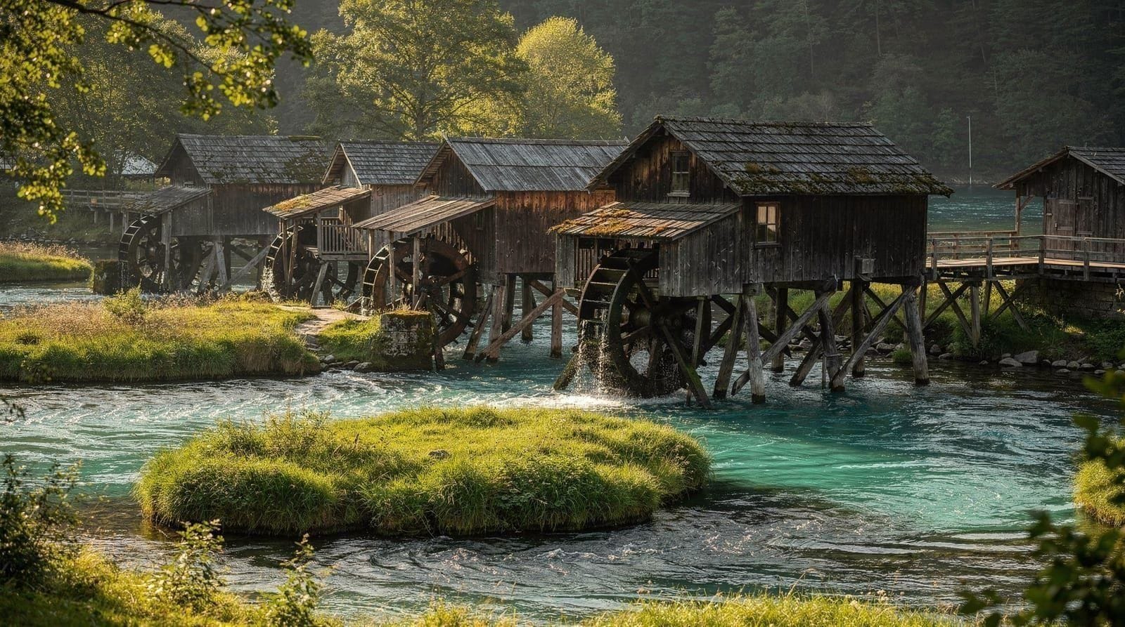 The Pliva Watermills