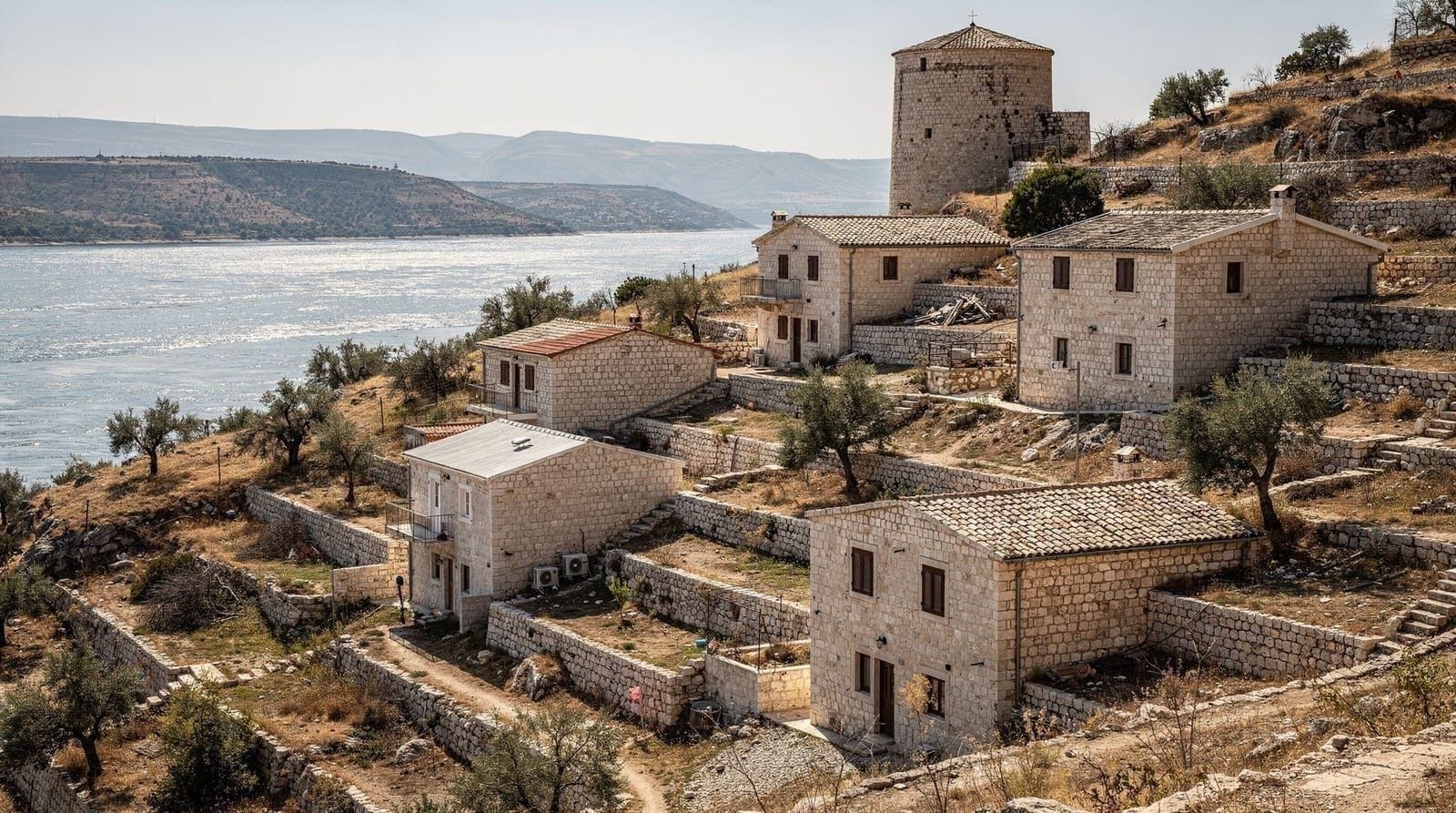 Počitelj: das befestigte osmanische Dorf an der Neretva