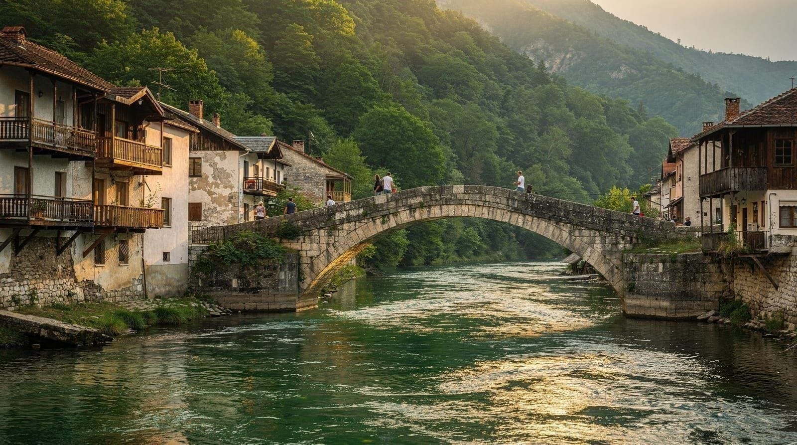 Konjic au départ de Sarajevo : le bunker de Tito et le pont ottoman