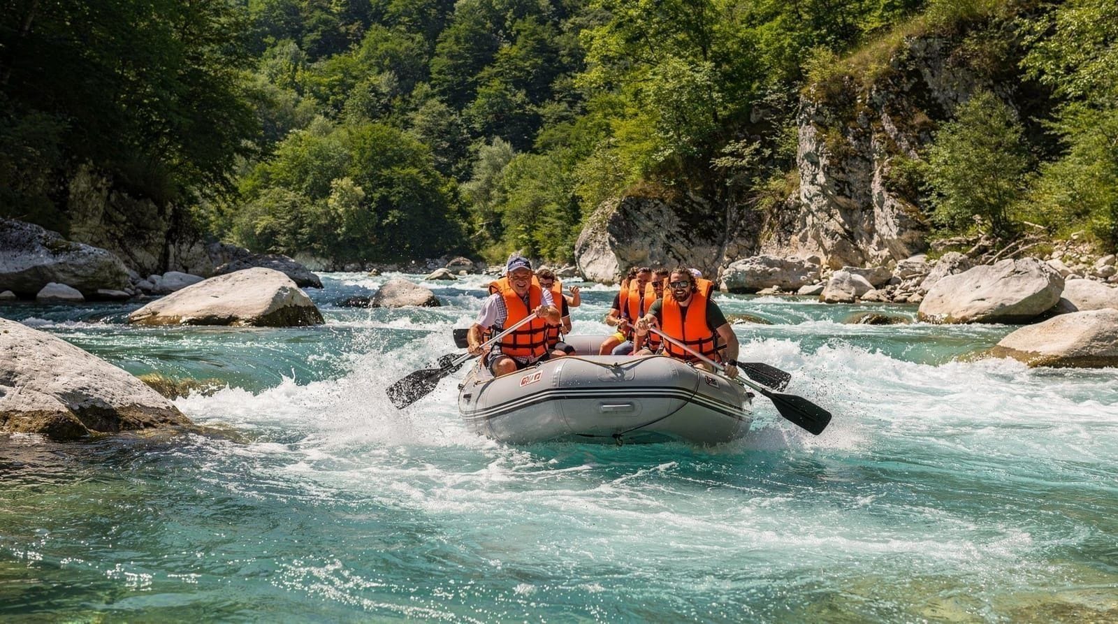 Rafting sulla Una: Štrbački buk, Martin Brod e un viaggio a parte da Sarajevo